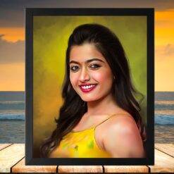 Personalised Digital Oil Painting Photo Frame