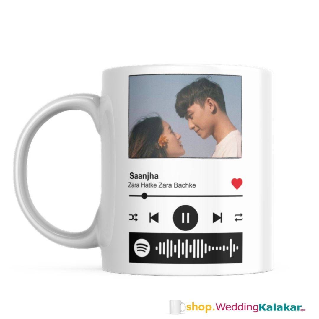 Single Personalised Spotify Photo Mug - product image 3
