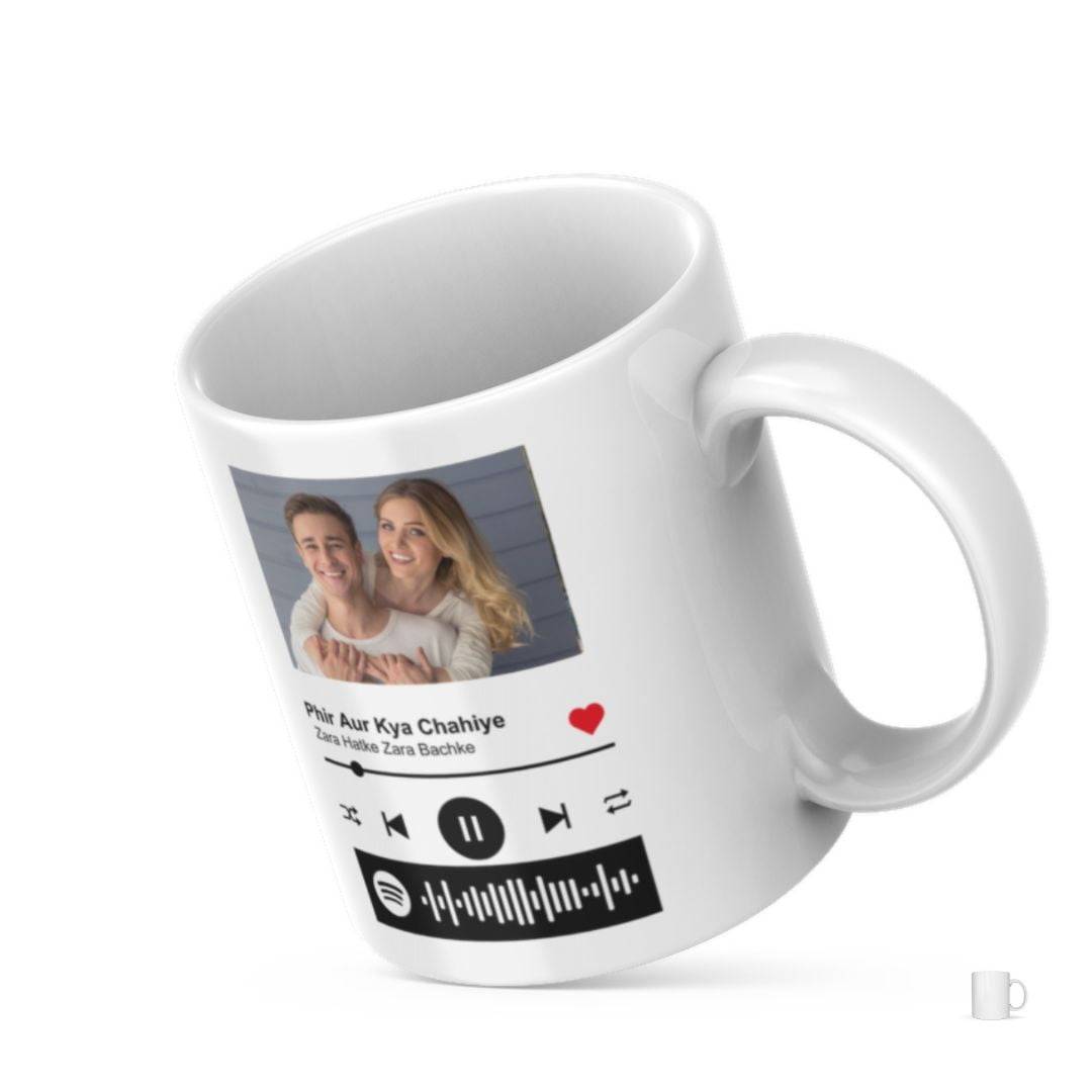 Single Personalised Spotify Photo Mug - product image 4