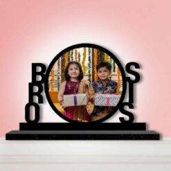 Bro Sis Photo Tabletop Stand For Brother Sister Special Gifts
