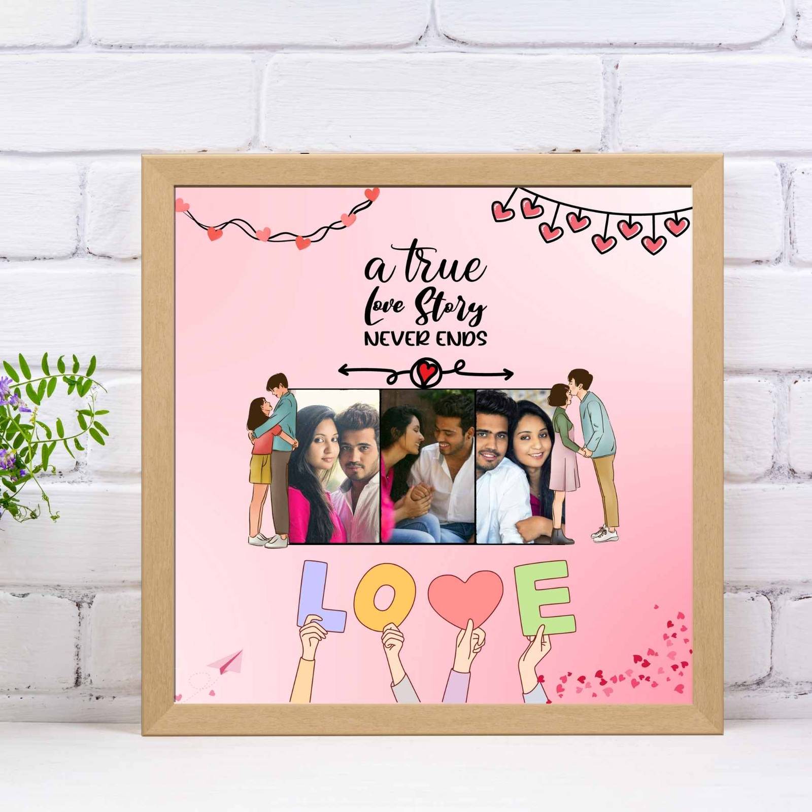 Couple Love Photo Frame Gift - Image 2