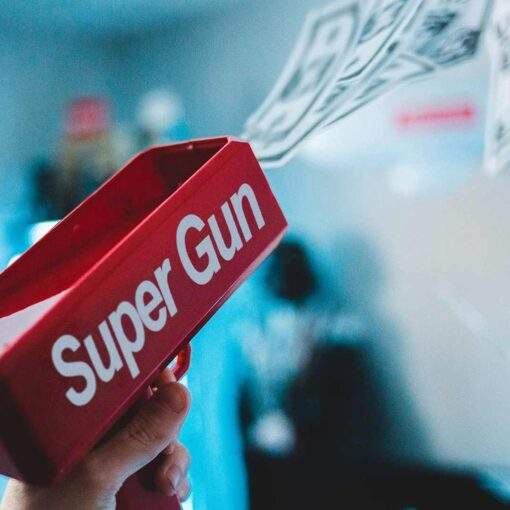 Premium Money Super Gun Parties, Birthdays, Nightclubs