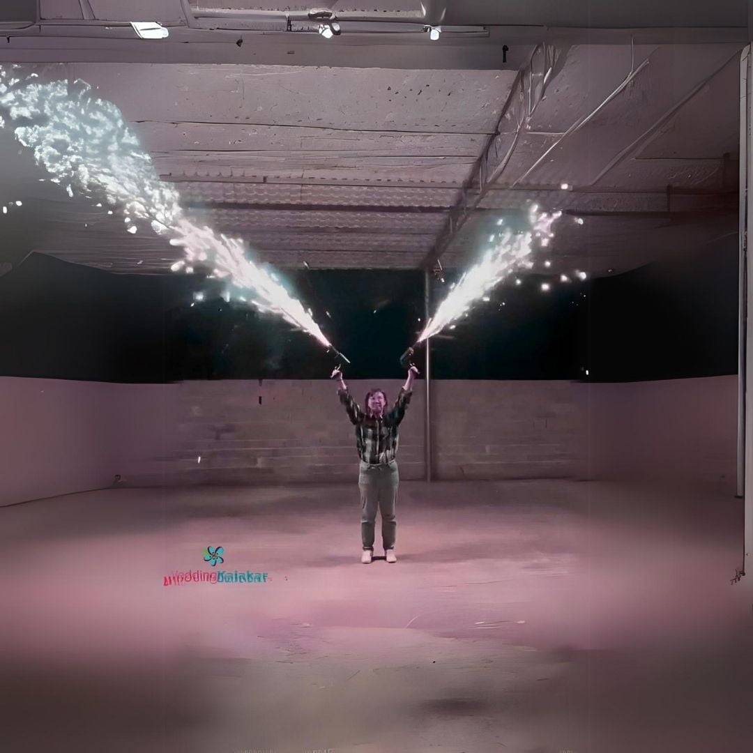 Cold Pyro Led Gun for Wedding, Birthday, Party, Club | Pyro Sparkle Led Gun - Image 4