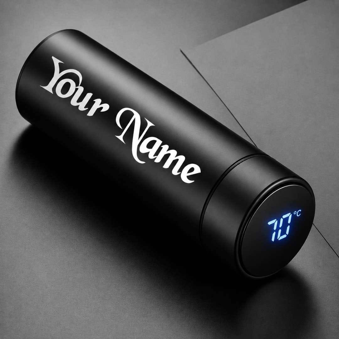 Customized Temperature Display Water Bottle Keep Hot Or Cold