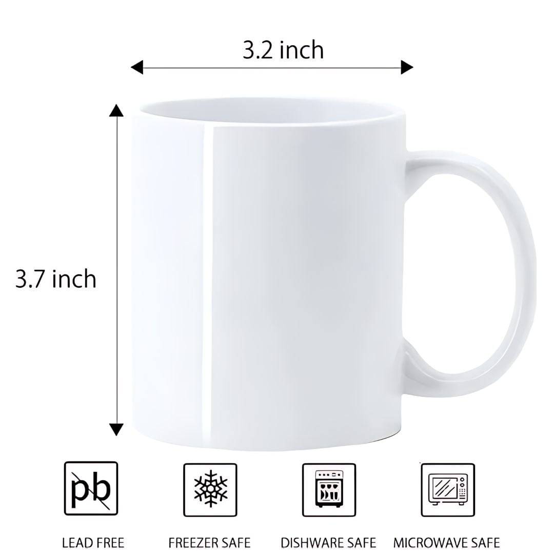 Photo Mug | Rakhi Bhai Photo Printed White Mug | Raksha Bandhan - product image 4