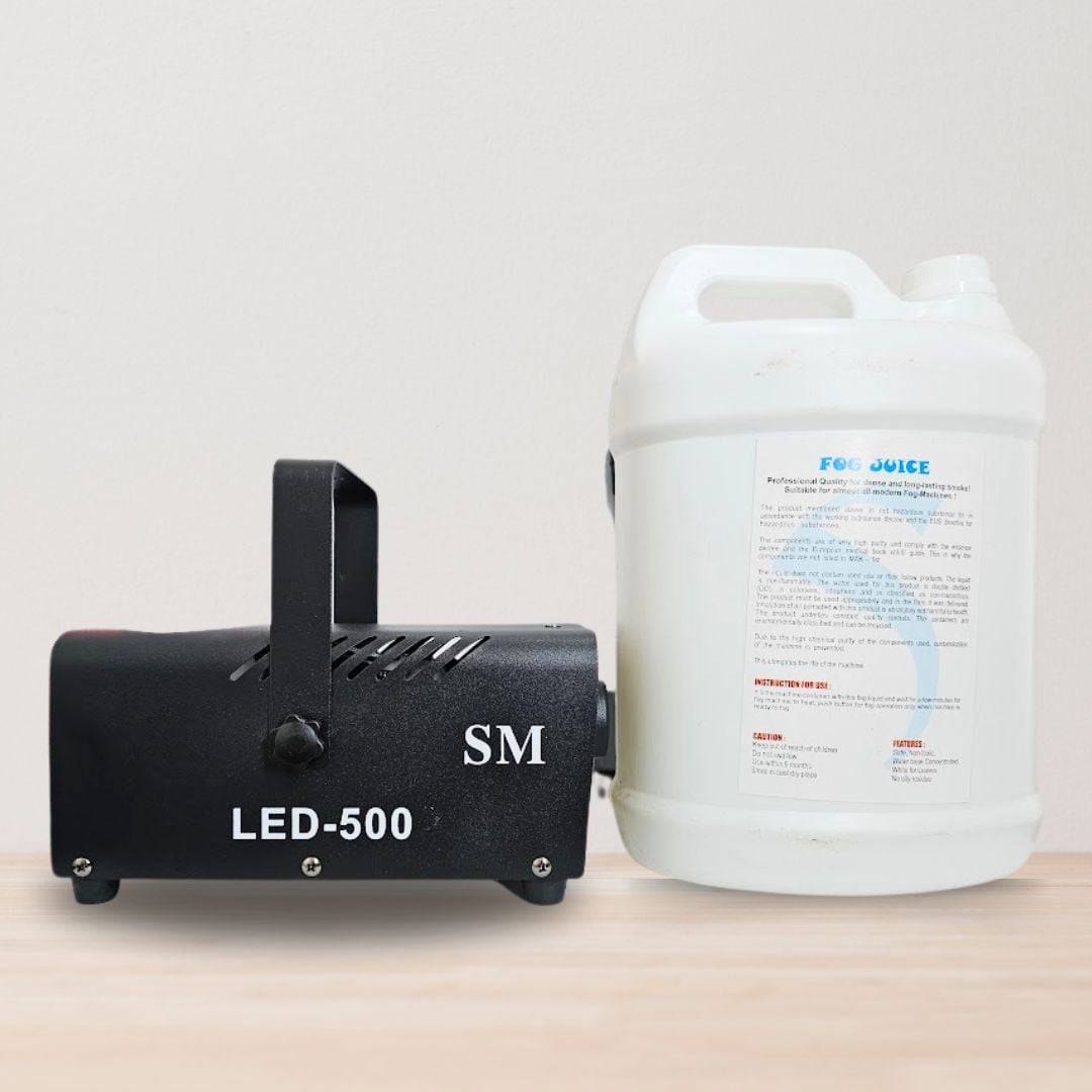 Fog Smoke Machine, SM 500W Halloween Smoke Machine with 3 Color LED Lights & Wireless Remote-Control Parties, Decoration, Holiday Events - Image 3