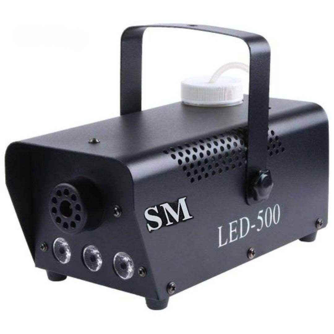 Fog Smoke Machine, SM 500W Halloween Smoke Machine with 3 Color LED Lights & Wireless Remote-Control Parties, Decoration, Holiday Events - Image 6