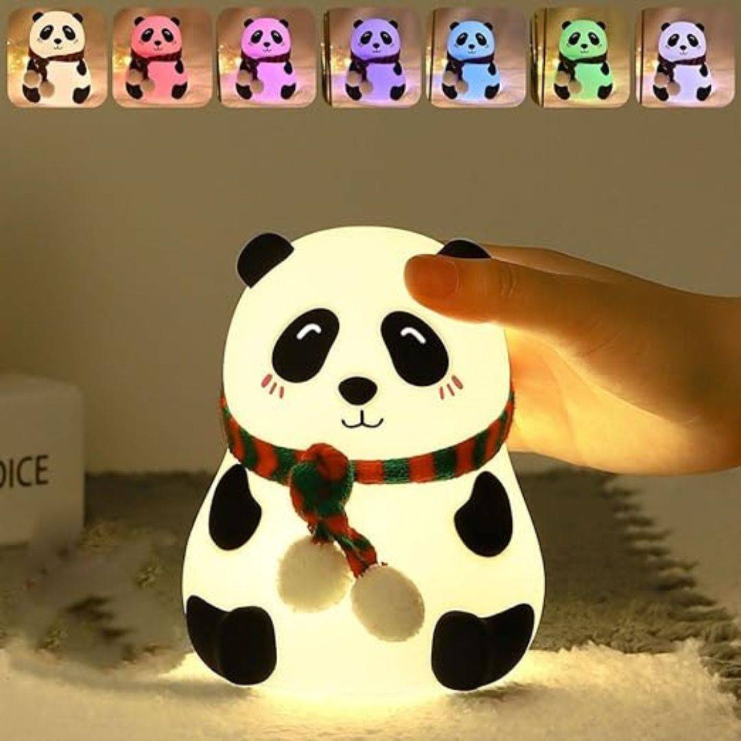 Panda Lamp, Panda Gifts, Panda Touch Silicone Lamp, Birthday Gift For Girls And Boys, Panda Light Lamp, Kids Night Light, Silicone Lamp - Image 7