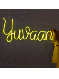 Yuvaan Neon Sign Customize Name Neon Sign Gift for Him