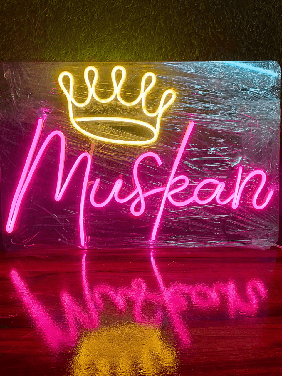 Muskan Neon Sign Gift for Her