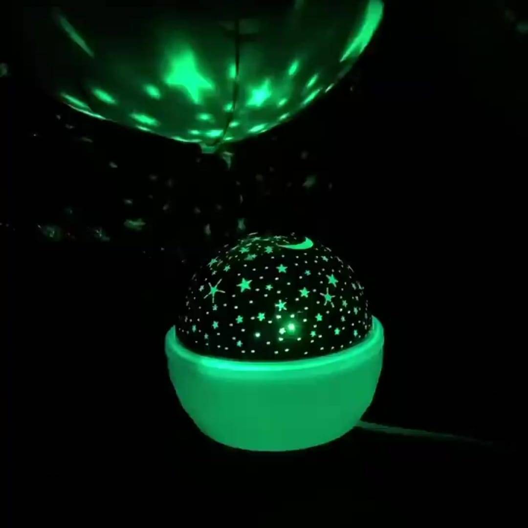 360° Rotating Star Master Moon Night Light Projector - Multi-Color LED Lamp For Room Decore, Girlfriend, Boyfriend - Image 5