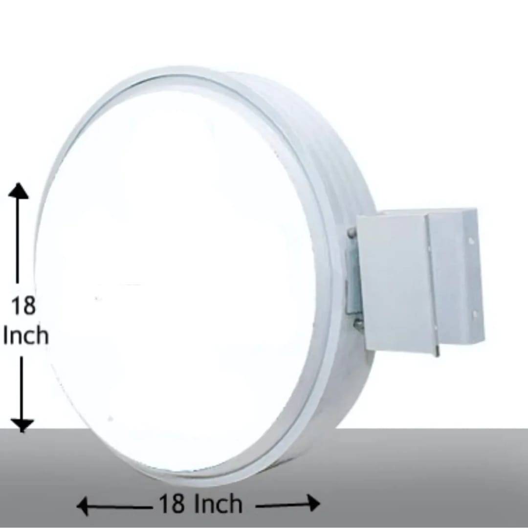 Acrylic LED Lollipop Flange Message Board Glow Signage 18 inches LED Display | Pr Neon & Lights - Image 4