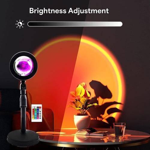 Sunset Projector LED Lamp – Romantic Night Light for Home, Party, Bedroom, Insta Reels & YouTube (29 cm, Multicolor) - Image 3