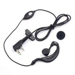 Baofeng Walkie Talkie Earphone Microphone for Two Way Radio Earphones 2-Pin Mic Headset (Set of 2 Pieces)