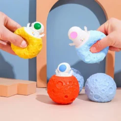 Astronaut Stress Balls for Kids and Adults – Squishy Fidget Toys (Pack of 2)