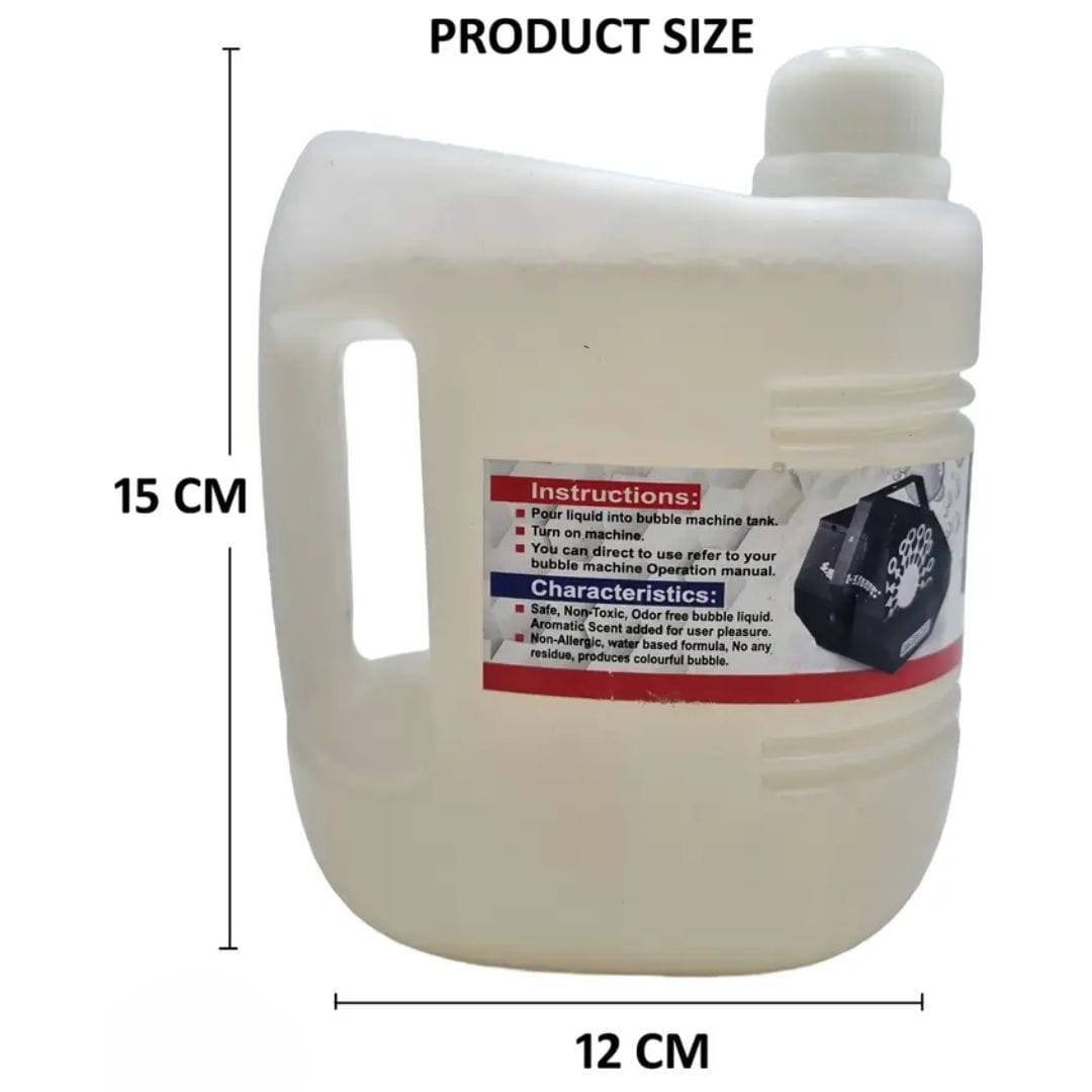 Bubble Liquid Solution Bottle, Refill For Bubble Guns Pack of 1 - Image 3