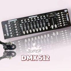 Super DMX 512 – Pro Lighting Console with Direct Power Cable