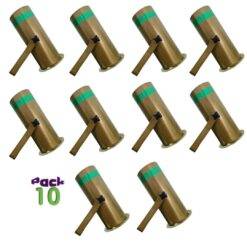 Confetti Blaster Pipe – Golden | Blaster Pipe for Event Planner Pack of 10