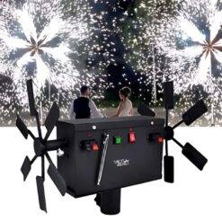 Double Side Pyro Fan Wheel Machine for Stage & Wedding Event Effects