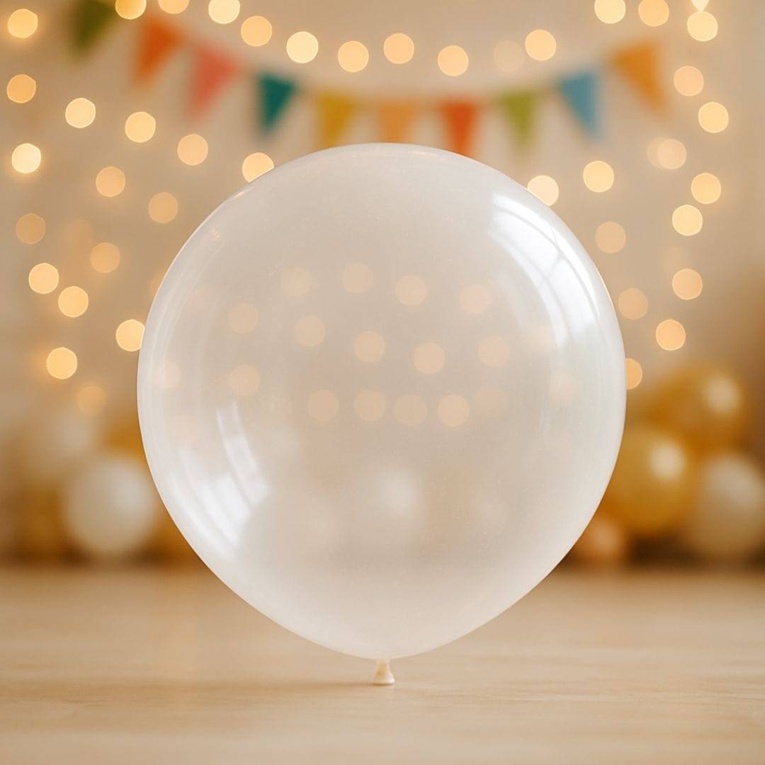 Large White Balloons – 36 Inch Jumbo Balloons | Pack of 10 - Image 4