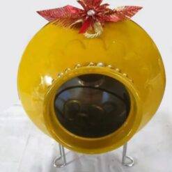 Yellow Dry Ice Fog Pot Matka For Stage Effects | Wedding