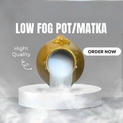 Yellow Dry Ice Fog Pot Matka For Stage Effects | Wedding New