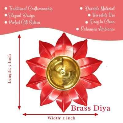 Lotus Diya for Diwali