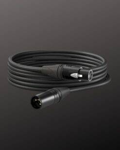 XLR Male to Female Cable for DMX – Oxygen-Free Copper, 10 meter for Podcast, Studio, Stage, Guitar, Mixer and DMX machine