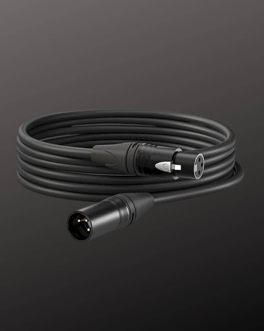 Professional XLR Microphone Cable – Balanced OFC Male to Female Cable 15 meter for DMX, Studio, Stage, Podcast, Guitar, Mixer & DMX - Image 3